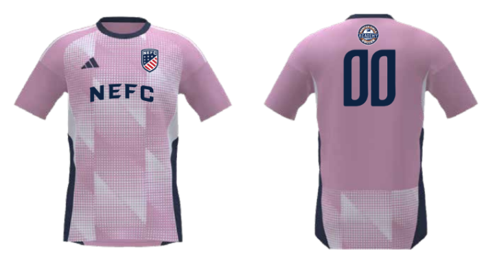 Practice: Pink Jersey / Navy Shorts / Navy Socks