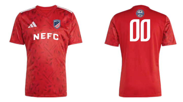 Home Games: Red Jersey / Red Shorts / Red Socks